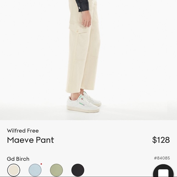 Aritzia Maeve Cargo Pants Size 0 - Picture 6 of 6